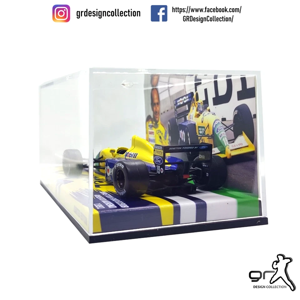 Roberto Moreno - Benetton B190B - F1 GP 1991 / Altaya - IXO / 1:43 - Immagine 4 di 4