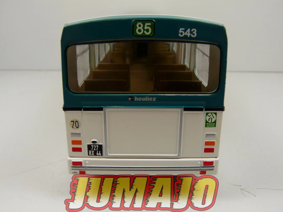 SUB71 Bus 1/43 IXO Hachette HEULIEZ 0305 HLZ Nantes n°85 Craquefou - Photo 3/4
