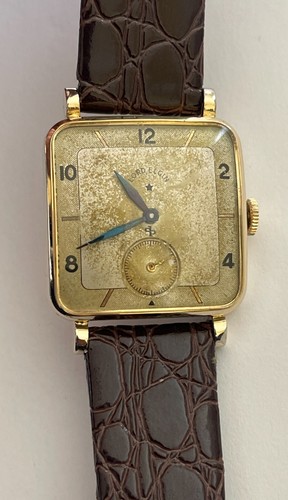 Vintage Antique LORD ELGIN Watch 14k Gold Filled Elgin USA 21 Jewels PATINA - Picture 19 of 24