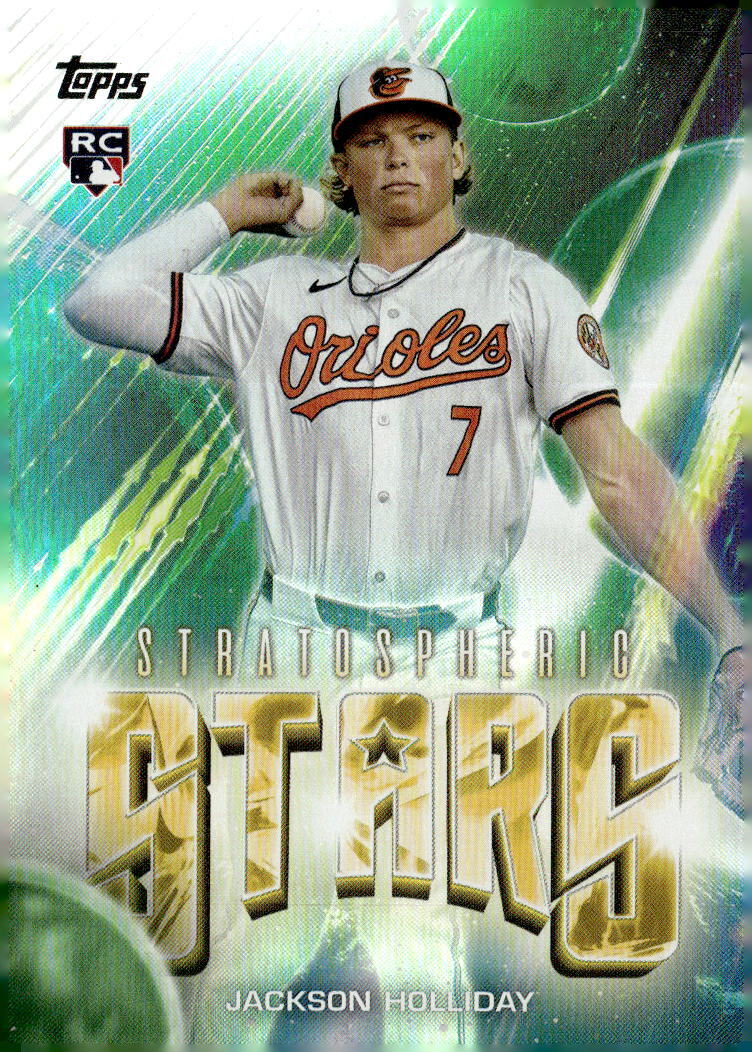 2024 Topps Update Stratospheric Stars #SS2 Jackson Holliday - NM-MT