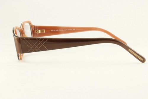 Raras Auténticas Gafas Burberry B 2030-B 3060 53 mm Marrones Italia - Imagen 7 de 8