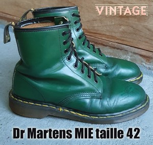 dr martens vert bouteille