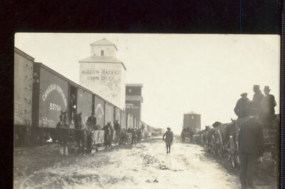 Youngstown Alberta Mar 20th 1915 Canada Historic Old Photo