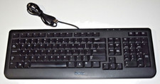 Dell SK-8185 US English 104-Keys Black USB Wired Slimline Desktop Keyboard