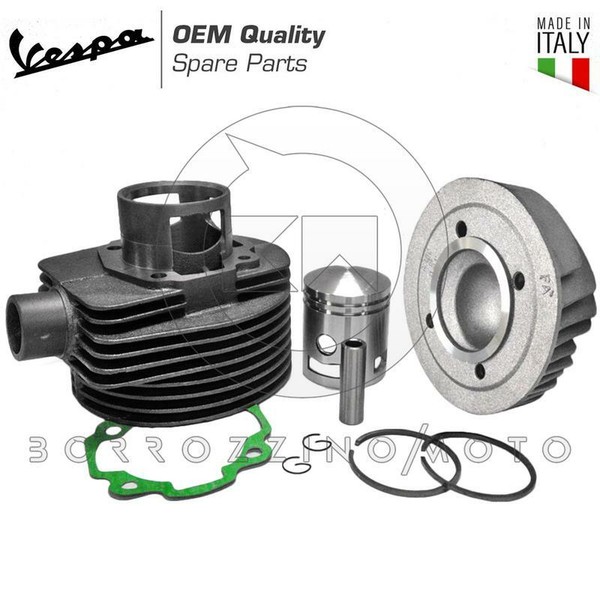 Zylinderkit Zylinder D.57,8 150Cc + Kopf Piaggio Vespa PX 125 Arcobaleno-image