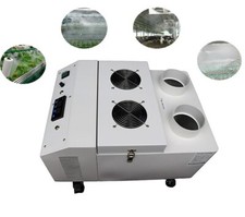 Movable Ultrasonic Industrial Humidifier Fruit Cooler Mist Sprayer 9kg/h 110V