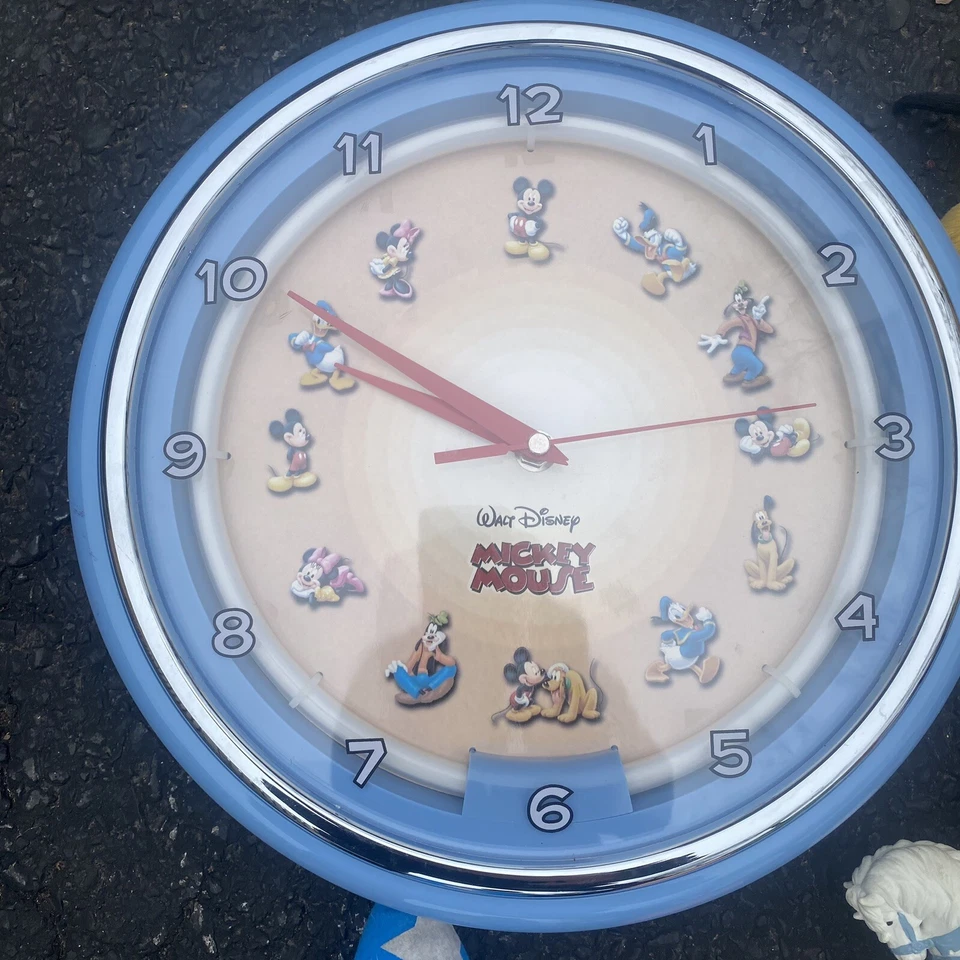 VINTAGE 50+ DISNEY Collectible LOT - Mickey Mouse Toys Clock Light Watches READ - Image 2 of 4