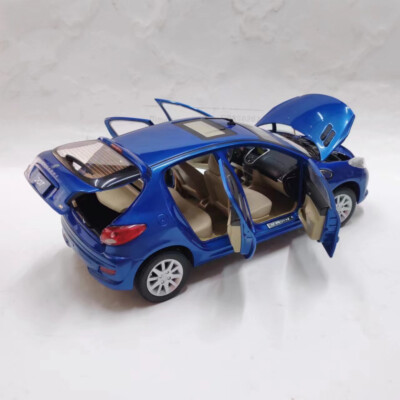 1/18 PEUGEOT 207 car Hatchback 2010 China PEUGEOT Dealer model