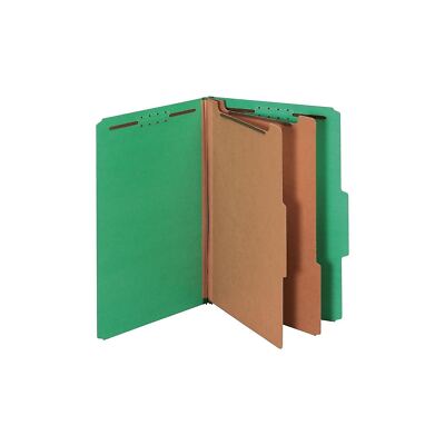 Pendaflex Pressboard Classification Folder 2-Dividers 2 1/2'' Expansion Legal