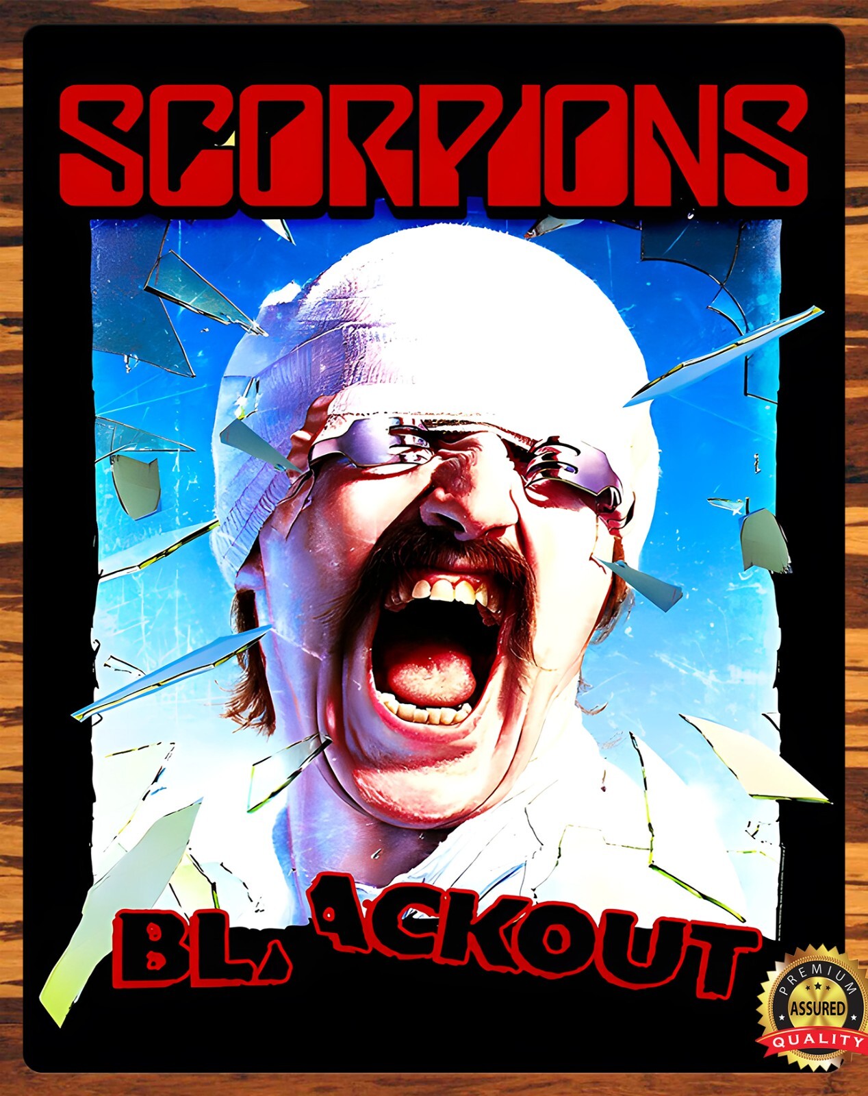 SCORPIONS BLACKOUT サイン入り Scorpions – Blackout Signed Album X3 - Rudolf Schenker, Klaus