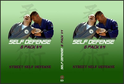 6 Pack of Awesome Self Defense MMA DVDS $39.00 Free Shipping Best Value
