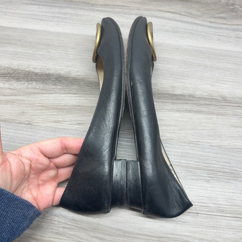KATE SPADE NEW YORK Nera Reva Women’s Black Round Toe Slip On Flats 6.5 M - Picture 5 of 11