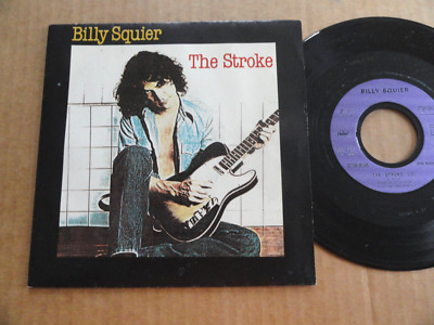 BILLY SQUIER 45T PLATTE '' THE STROKE ''