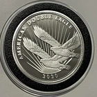 American Double Eagle 1/2 Troy Oz .999 Fine Silver Coin Round Medal Liberty Bell