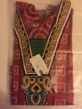 Red  Multicolor Crepe Readymade Kurti SIZE SMALL 38" USA , USA FREE FREE SHIP