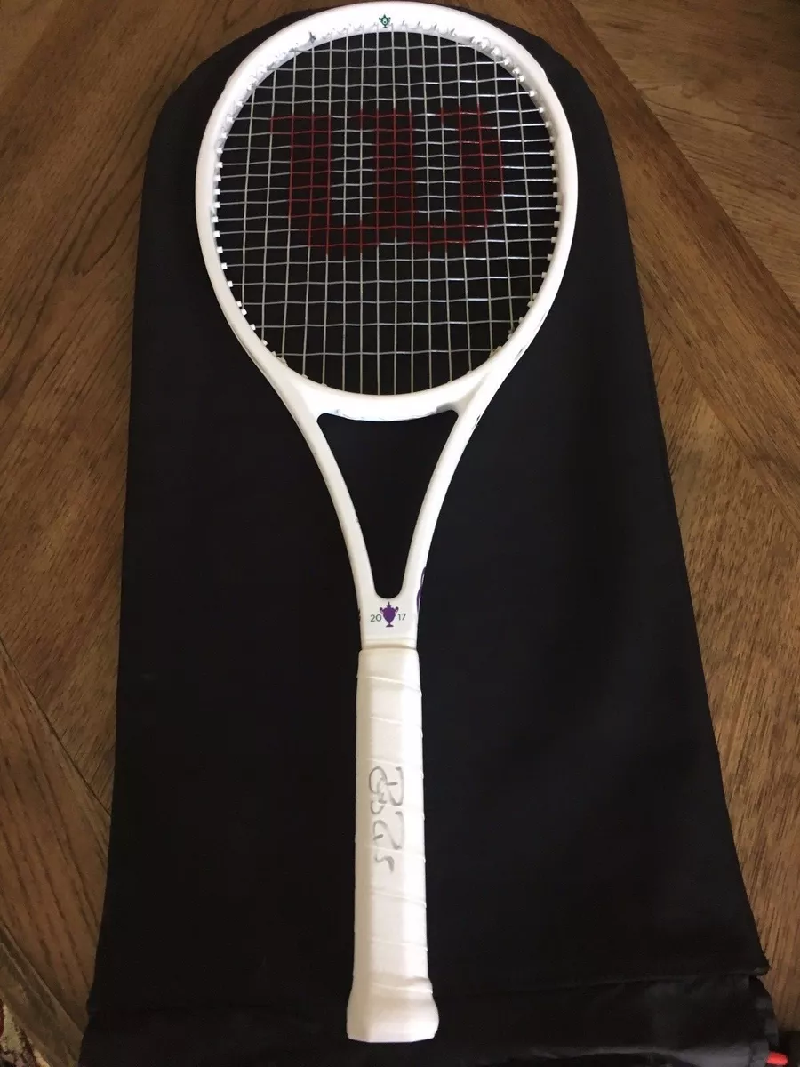 Roger Federer Limited Wimbledon Wilson Pro Staff RF 97 8th GS Signed Racquet