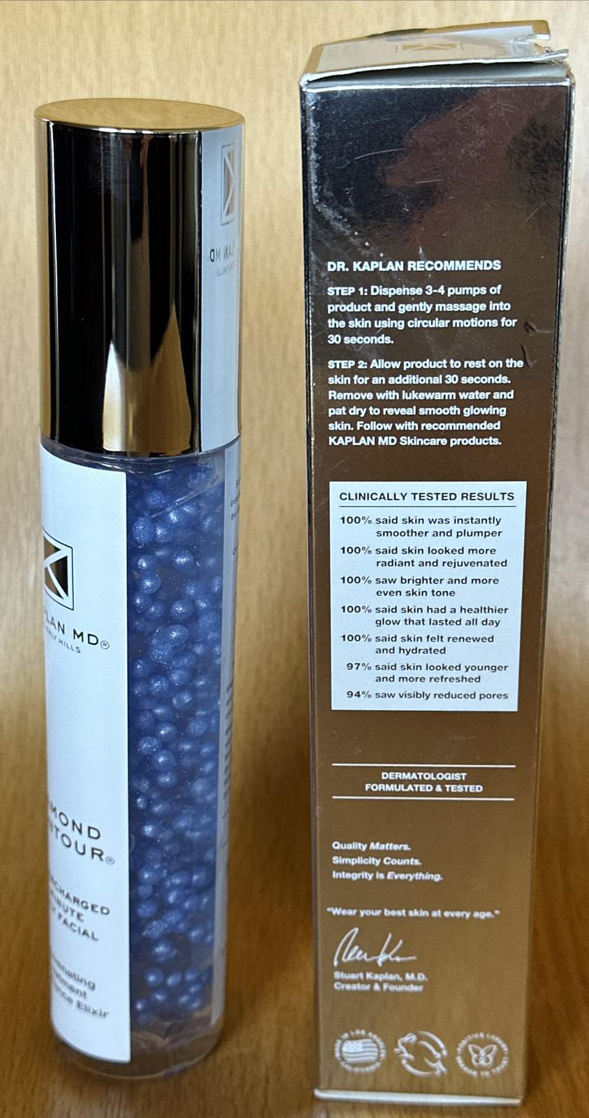 Kaplan MD Diamond Contour Supercharged 1 Minute Daily Facial Elixir 3
