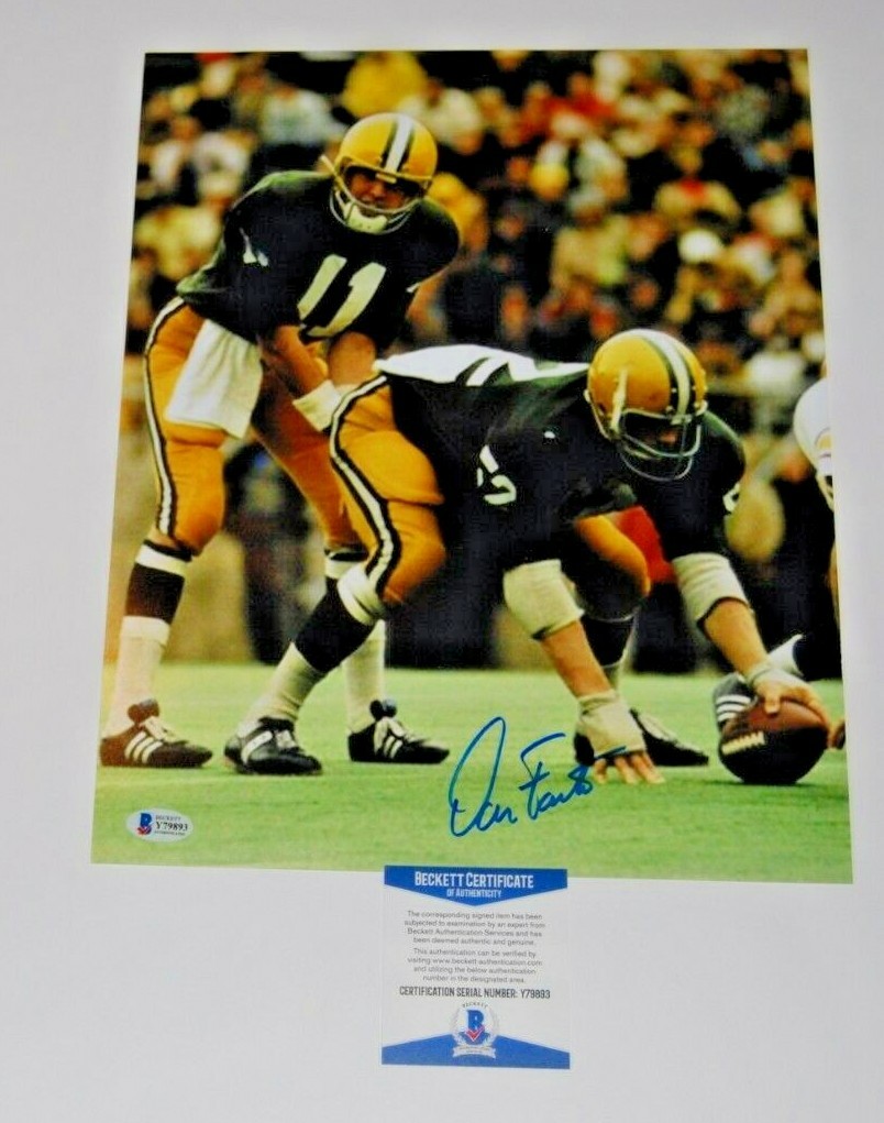 Dan Fouts Autographed Signed Oregon Ducks () football 11X14 photo BECKETT BAS 