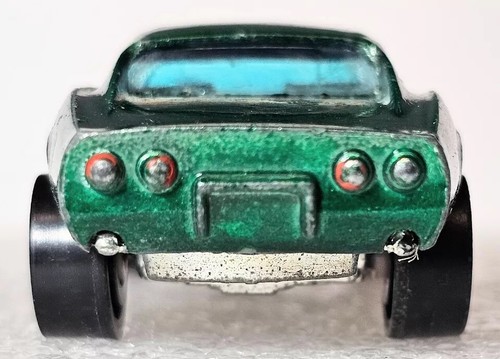Vintage Hot Wheels Redlines Custom Corvette, Green, 1968 Sweet 16, Hong Kong - Picture 3 of 7