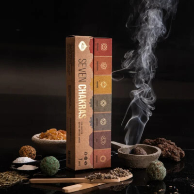 Sagrada Madre Premium 7 Chakra SMUDGE BOMBS 7 Chakren 7 Düfte