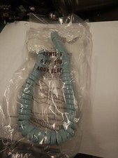 Telephone Handset modular Cord 6ft Aqua Blue General Cable 4HW14-K NEW