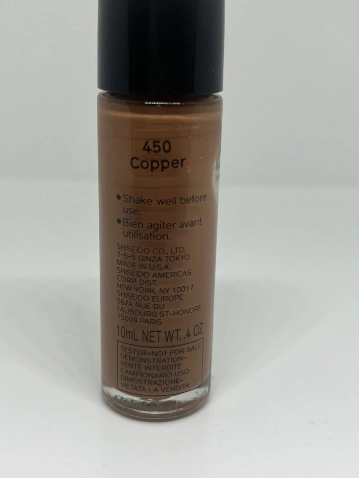 SHISEIDO Synchro Skin Radiant Lifting Foundation Dewy 450 COPPER-10mL/0.4Oz New - Image 3 of 4