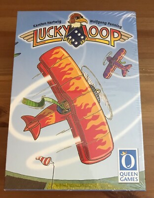 2003 LUCKY LOOP Game Queen Games German Version BRAND NEW SEALED NIB