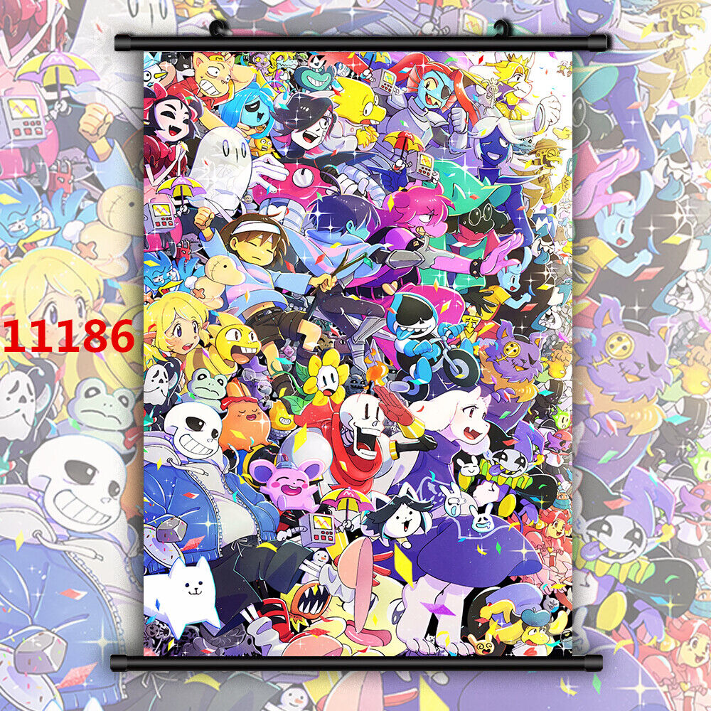 Hot Japan Anime Undertale Sans Home Decor Poster Wall Scroll 8x12 PP266