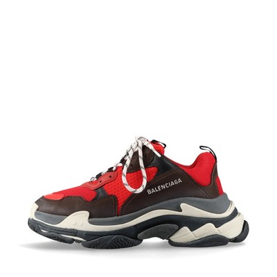 Balenciaga Triple s Mesh Sneakers 41 Men's Red 516440 Replaceable