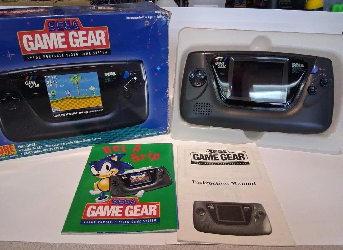 Sega Game Gear -Core System -In Box - TESTED , In Original Box | eBay