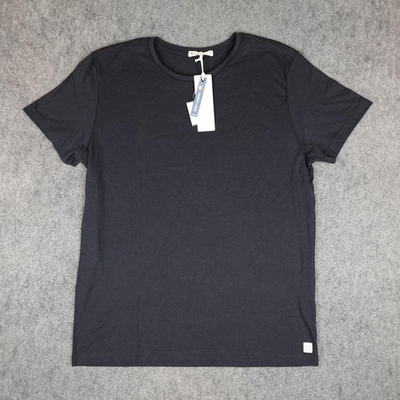 #ad Marine Layer Shirt Mens Medium Black Absurdly Soft Tee Signature Made in USA NWT $24.88