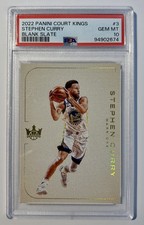 2022 Panini Court Kings Blank Slate Stephen Curry #3 PSA 10