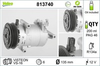 Valeo Kompressor, Klimaanlage FüR CitroüN Passend FüR Fiat Ford Peugeot