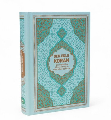 Der edle Koran - Deutsche Übersetzung von Frank Bubenheim, Mintgrün (Hardcover)