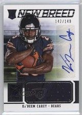 2014 Panini Elite New Breed Materials Signatures /149 Ka'Deem Carey #26 Auto 2r8