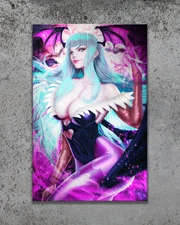 Darkstalkers: Morrigan #1 Metal Print