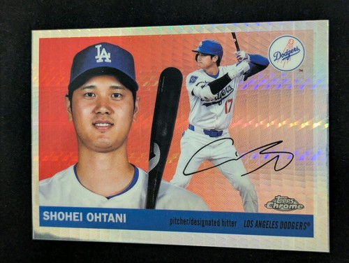 2025 Topps Chrome Platinum Anniversary Shohei  Ohtani Prism Refractor Dodger’s