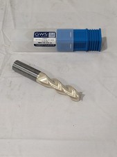 GWS Square End Mill: 3/4" Dia, 2-1/2" LOC, 3 Flute, Solid Carbide 315021