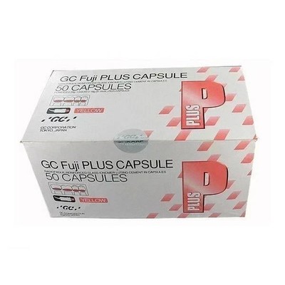 GC Fuji Plus Yellow Capss Refill 50/Pk New Stock