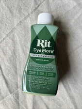 Rit DyeMore Synthetic Fiber Dye, Peacock Green, 7 fl oz