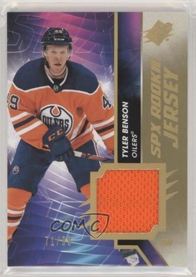 2020-21 SPx Rookie Jersey Gold Spectrum 71/99 Tyler Benson #RJ-TB RC yc8