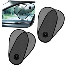 2PCS Car Shades for Side Windows, Adjustable Rotatable Side Window Sun