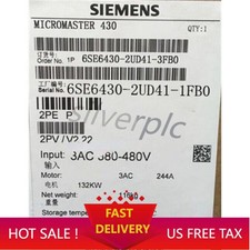 New Siemens 6SE6430-2UD41-1FB0 6SE6 430-2UD41-1FB0 1 Year Warranty Fast Shipping