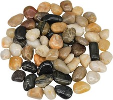River Rocks, Decorative Ornamental Pebbles,Garden Landscaping Stones Gravel