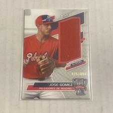 2020 Topps Pro Debut Jose Gomez Prospect Game Used Jersey #425/889
