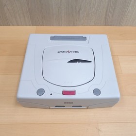 Sega Saturn Console White Japanese with controlller & cables tested US DUTY PAID