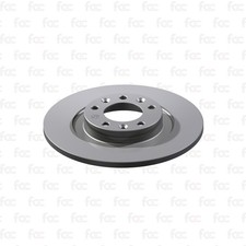 Rotores de disco de freno para Citroen C4 Picasso 13- trasero Juratek CIT155
