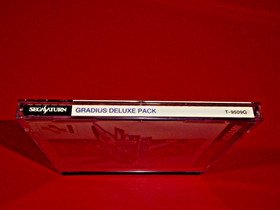 Gradius Deluxe Pack Sega Saturn JP 1996 Complete CIB SpineCard US Seller LN MINT