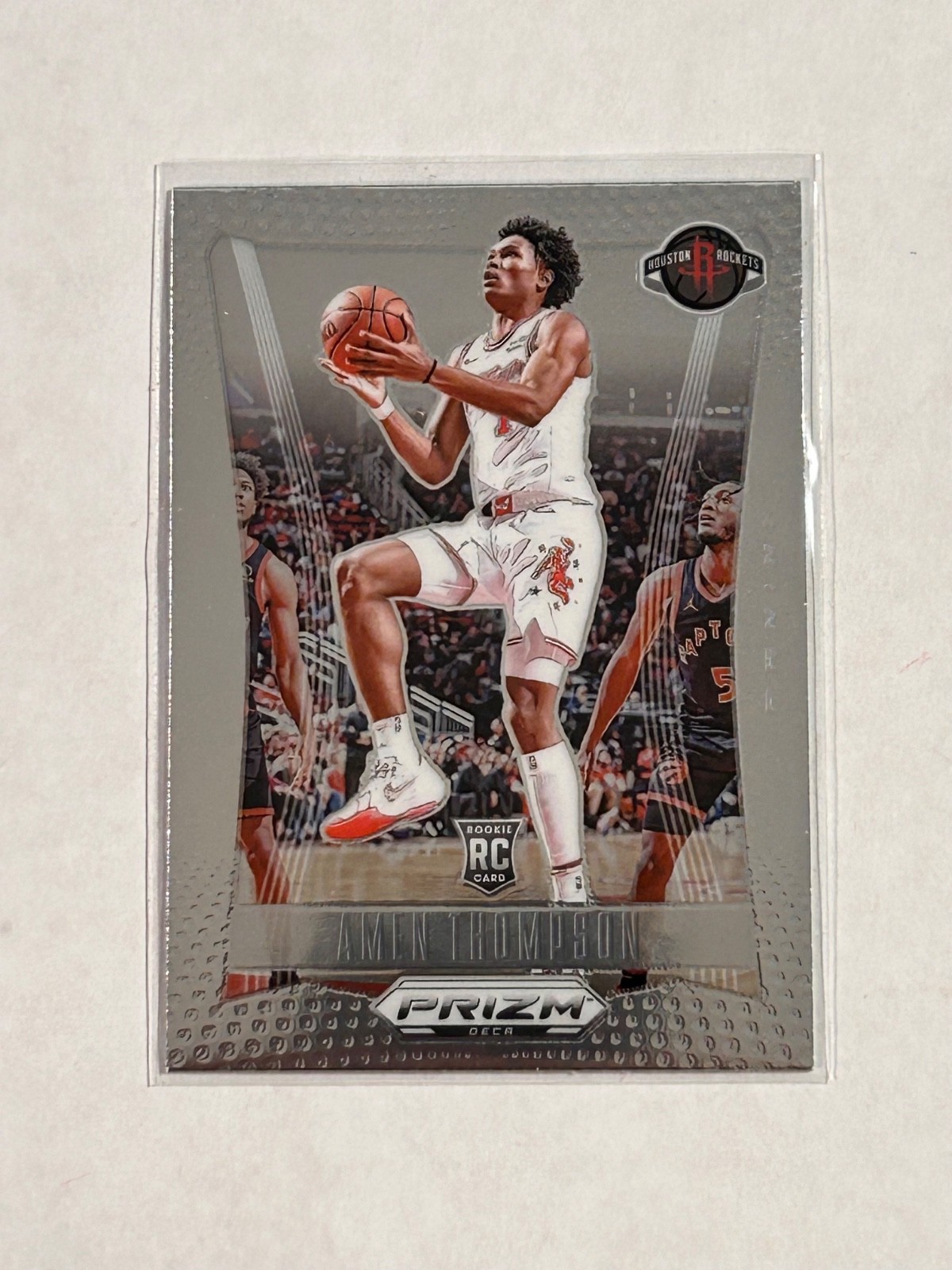 2023-24 Panini Prizm Amen Thompson RC #294 Deca Base Card Houston Rockets NBA