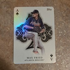 MAX FRIED - Topps 2023 Series 1 All Aces Insert #AA-20 Atlanta Braves Baseball